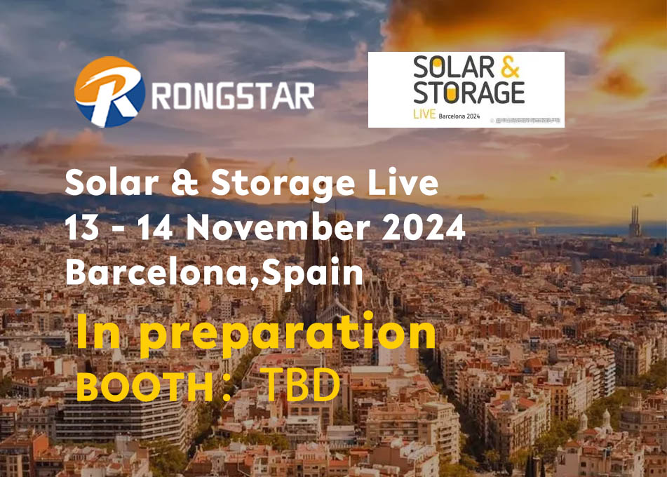 Barcelona-Spanien Solar & Speicher Live 2024